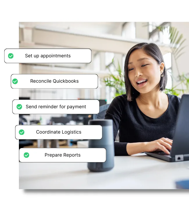 Virtual assistant roles and responsibilities