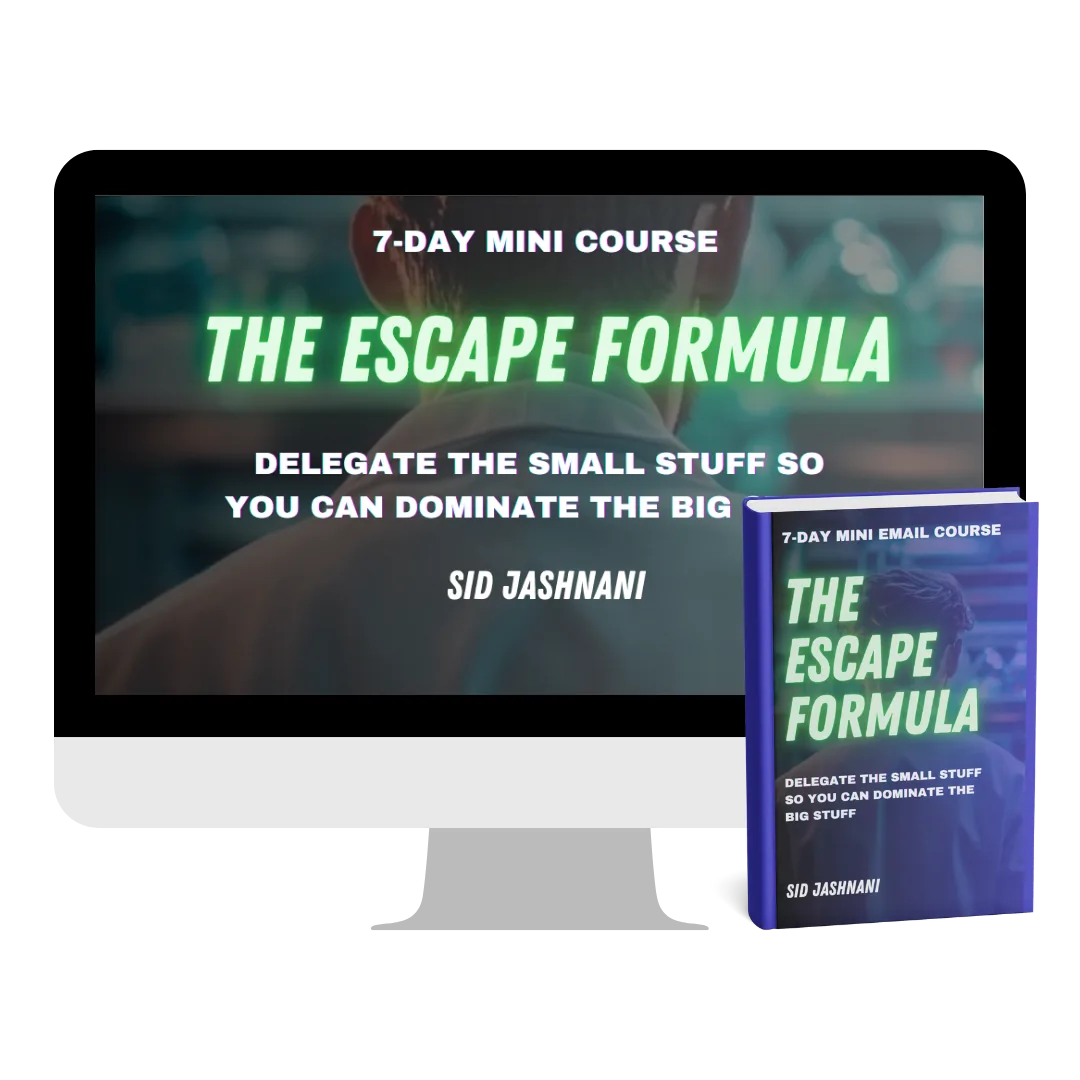 Discover The secrets to 10x your productivity using the "ESCAPE Formula"